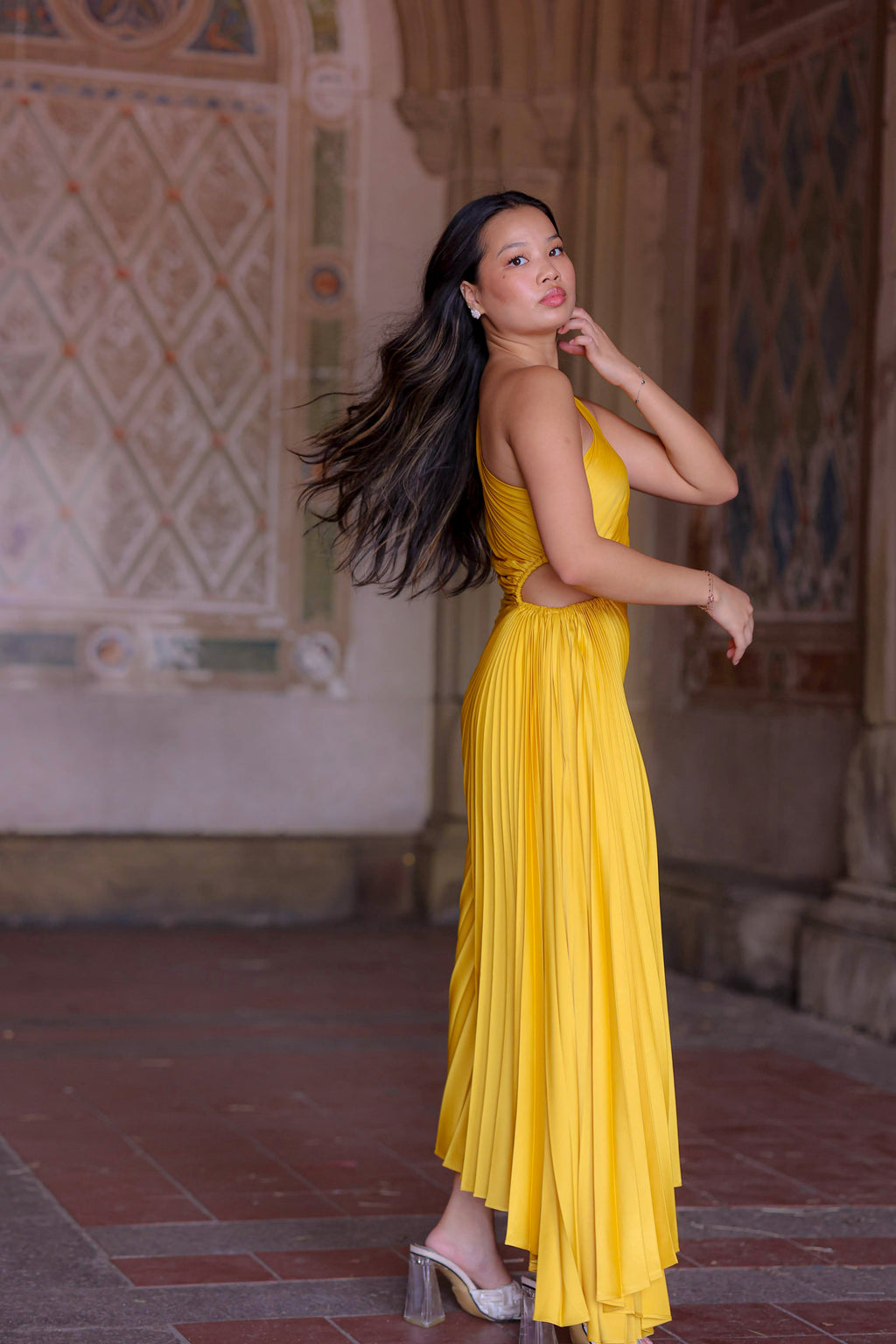 Amour Dress Gold