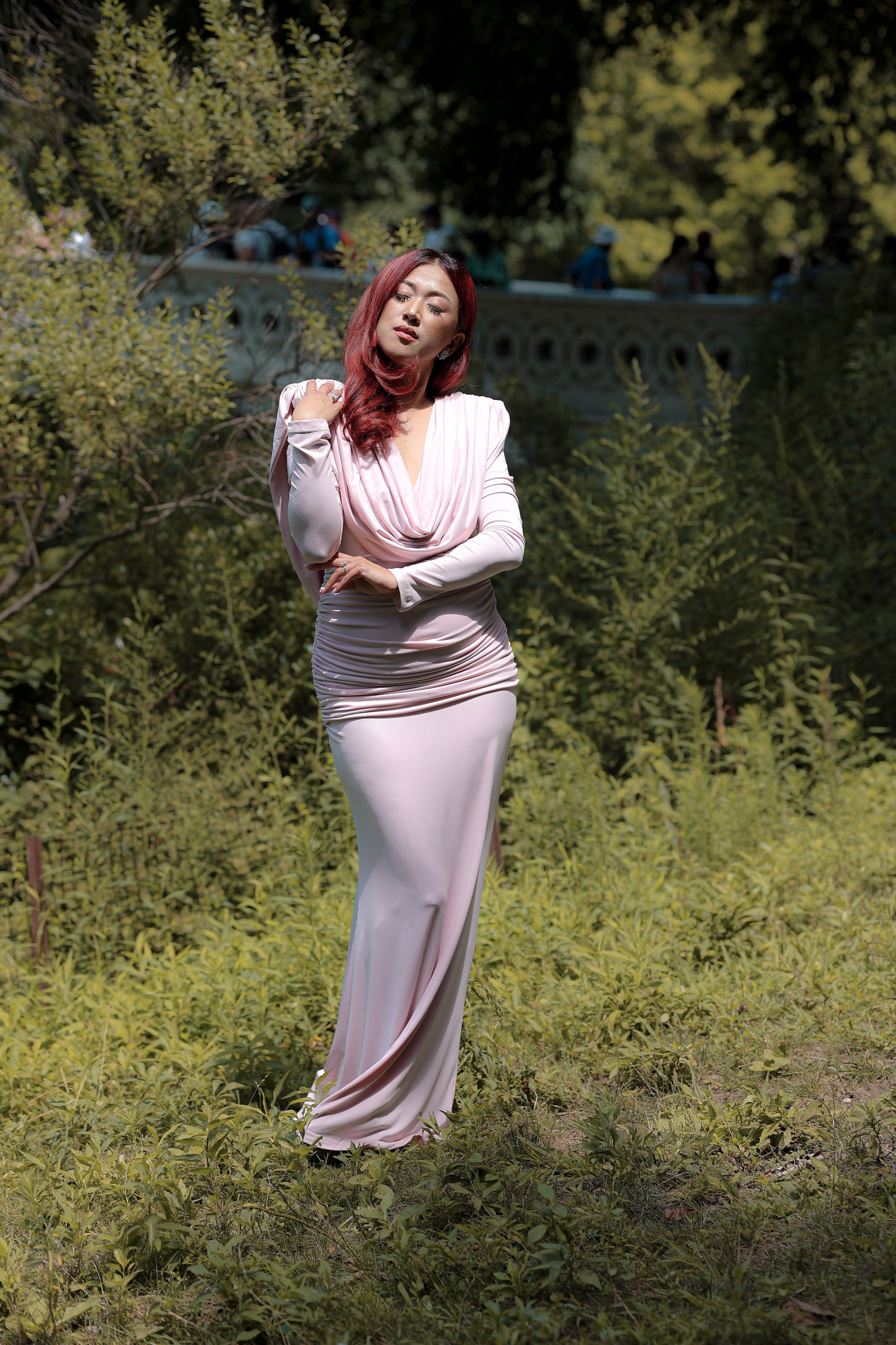 Vivienne Dress Blush Pink