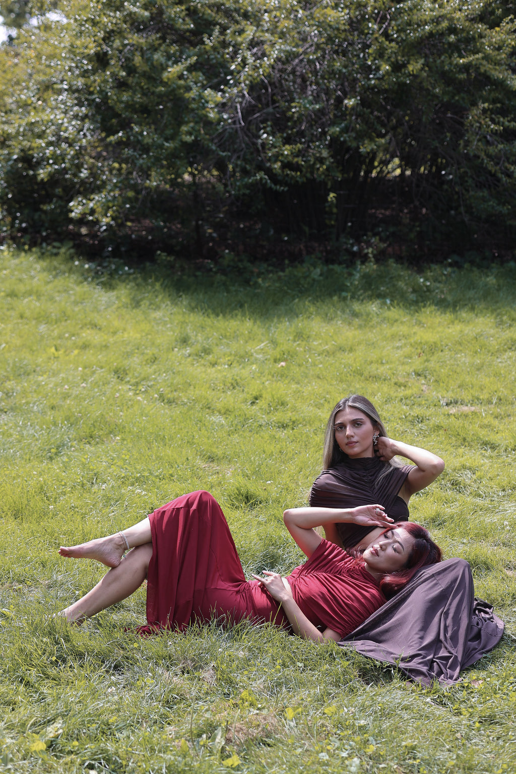 Audrey Dress Red