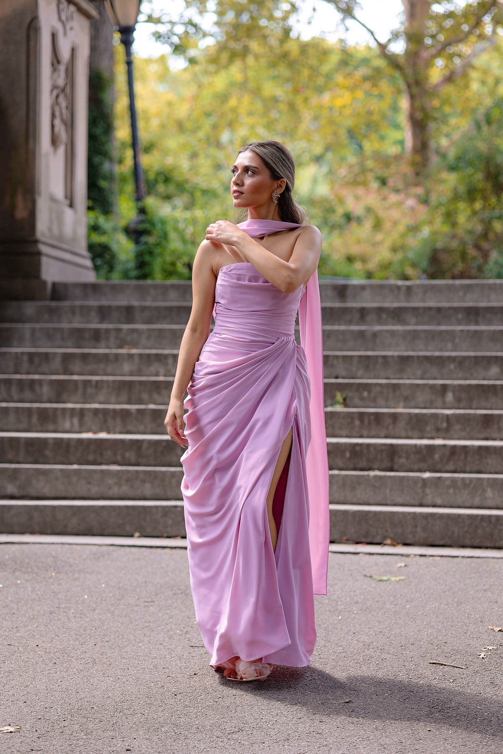 Elise Dress Blush Pink