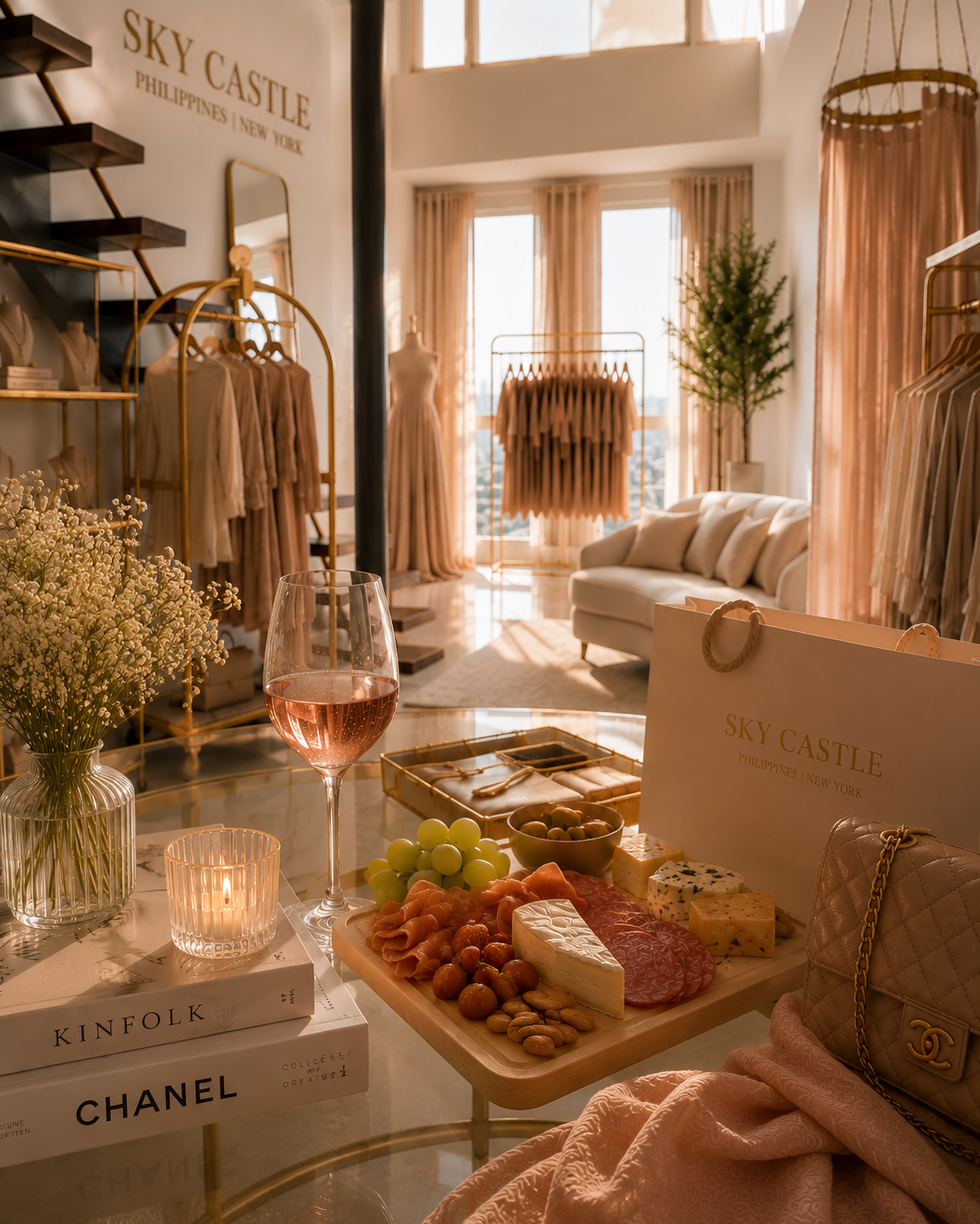 The Penthouse Luxury Shopping Wine