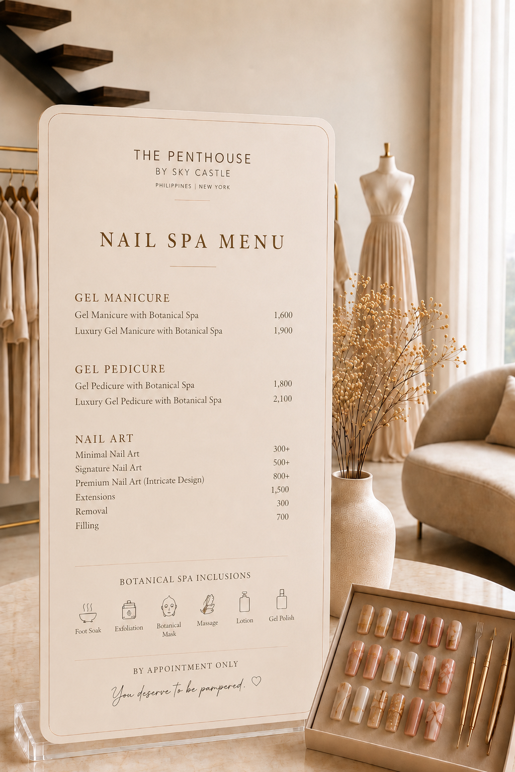 The Penthouse Signature Nails Spa Experience
