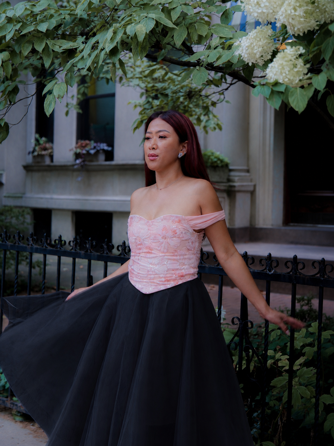 Isabelle Midi Skirt Black